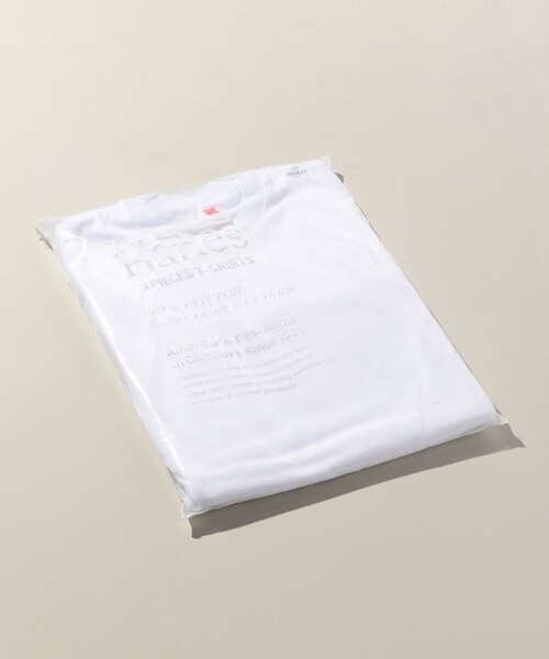 Hanes（ヘインズ） tシャツ 「別注」 3PACK T-SHIRTS/パックTシャツ