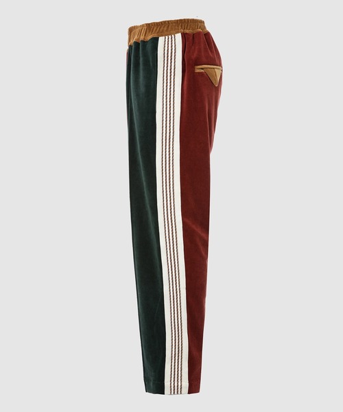 SASQUATCHfabrix. パンツ VELOUR TRACK PANTS : ZOZOTOWN Yahoo