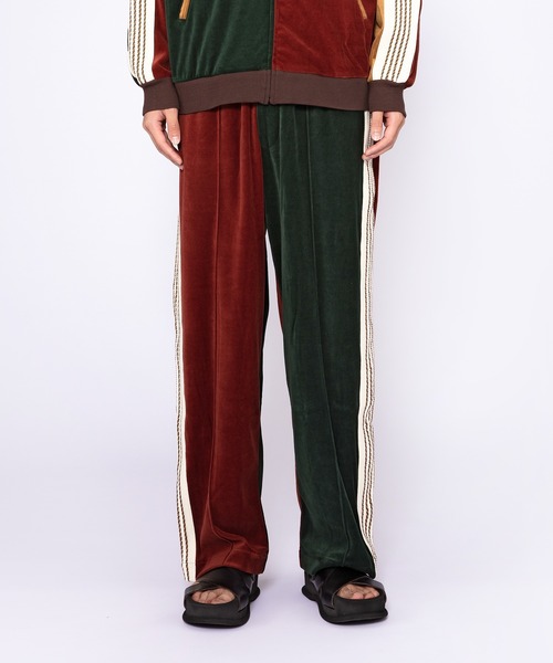 SASQUATCHfabrix. パンツ VELOUR TRACK PANTS : ZOZOTOWN Yahoo