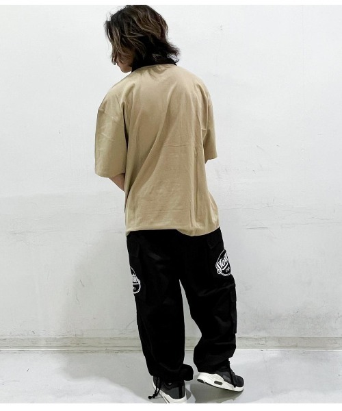 ⭐️未使用近い⭐️CC 2023-24 AW(秋冬)半袖Tシャツ・カットソー L STARTER（スターター） tシャツ ハーフジップ襟 配色半袖Tシャツ