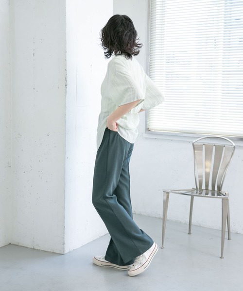 KBF パンツ パッチポケットフレアパンツ レディース : ZOZOTOWN