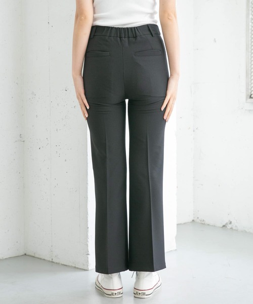 KBF（ケービーエフ） パンツ パッチポケットフレアパンツ レディース