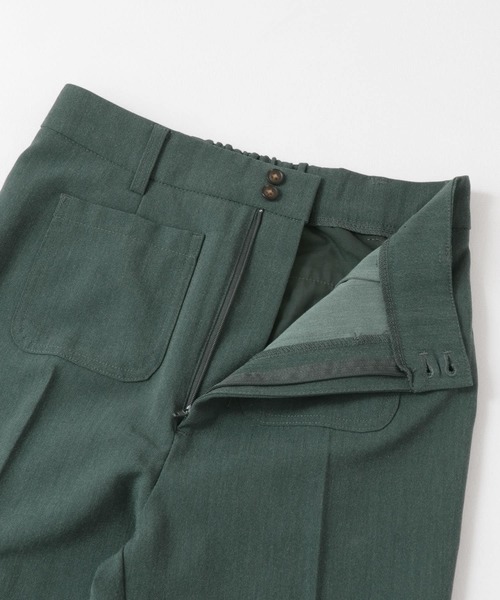 KBF（ケービーエフ） パンツ パッチポケットフレアパンツ レディース