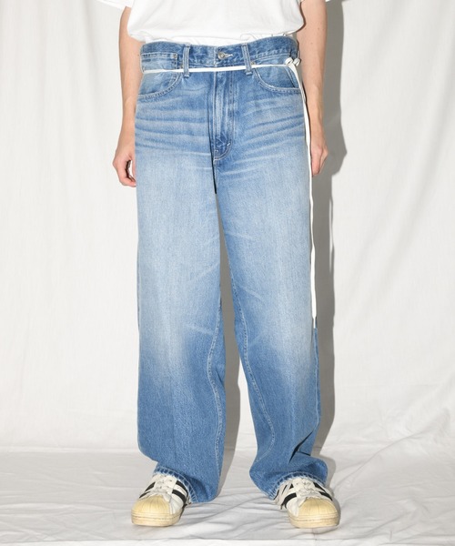 SUPERTHANKS（スーパーサンクス） ジーンズ バギーデニムパンツ/Washed