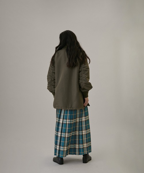 O'NEILL チェック柄プリーツスカート O'NEIL of DUBLIN スカート 「O'NEIL for SALON」別注3カラー
