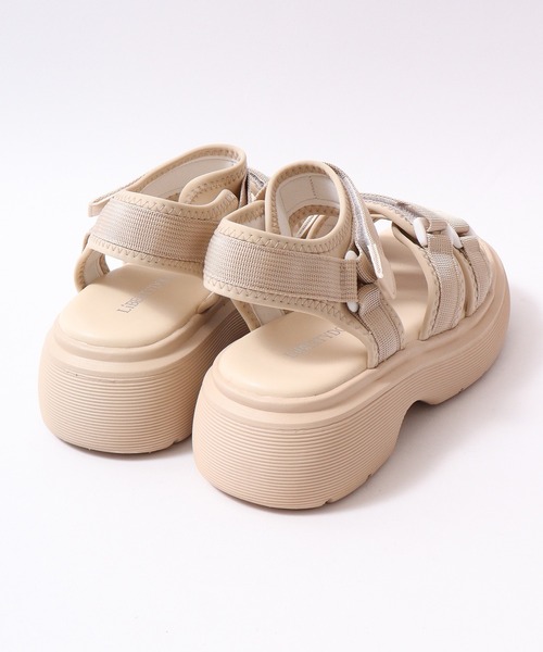 【関税込み】A.P.C. マルチカラー Liberty サンダル LibertyDoll サンダル 厚底スポーツサンダル レディース