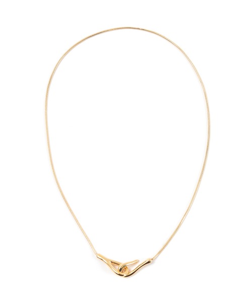 ur's ネックレス フロントフックスネークチェーンネックレス