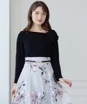 サマーニット ニット セーター アシメラメリブ...の詳細画像1