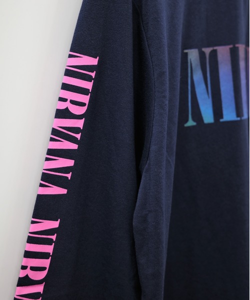 NIRVANA／ニルヴァーナ  ANGELIC GRADIENT L／S TEE　ロンT BEAVER｜NIRVANA/ニルヴァーナ ANGELIC GRADIENT L/S TEE ロンT
