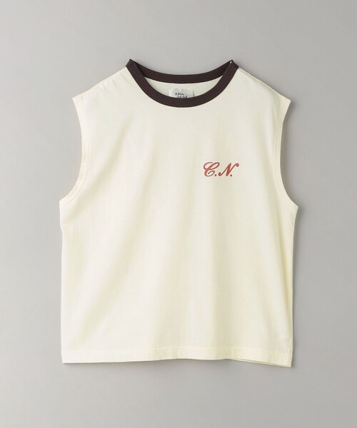CHRYSOMALLON ストリート 切替 ノースリーブTシャツ 送料関税込 St.Johns 3rd club tシャツ Tシャツ 「別注」「ST.JHONES 3RD