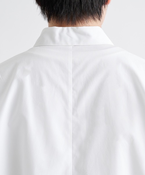 ATON シャツ 「ATON/エイトン」SUVIN BROAD OVERSIZED SHORT SLEEVE 