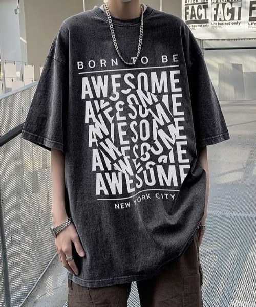 ちゃんみな　Tシャツ　Lサイズ　ヴィンテージ加工のピグメントボディ ちゃんみな Tシャツ Lサイズ ヴィンテージ加工のピグメント