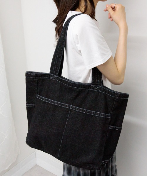 限定！PORTER × NEIGHBORHOOD ダメージデニムトートバッグ 大 PORTERポーター×NEIGHBORHOOD ネイバーフッドトートバッグ
