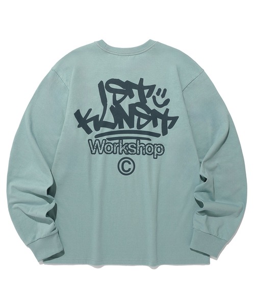 さらに100円引き◆ISTKUNST◆IK TAG LOGO SWEATSHIRTS ISTKUNST tシャツ A'GEM/9 × .kom 「ISTKUNST/イストクンスト