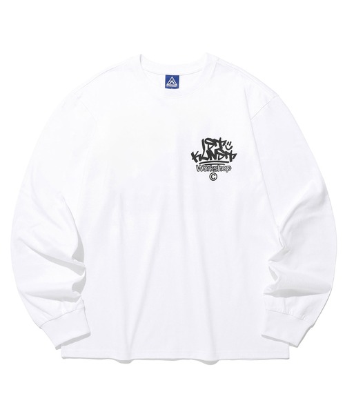 さらに100円引き◆ISTKUNST◆IK TAG LOGO SWEATSHIRTS ik tag logo hoodie_black - ISTKUNST