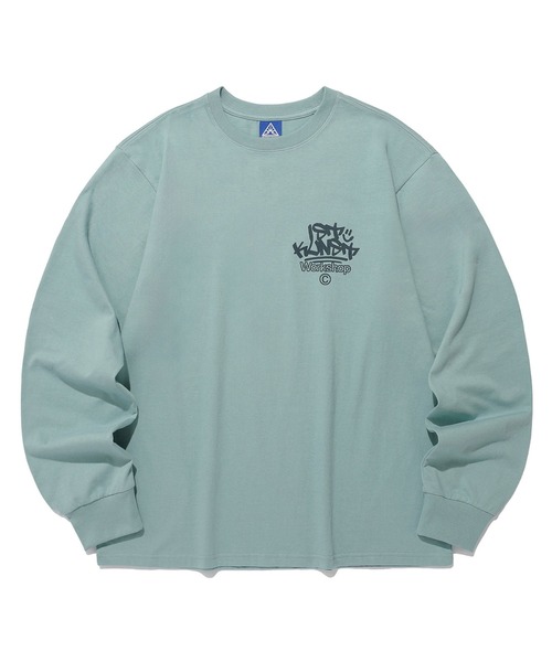 さらに100円引き◆ISTKUNST◆IK TAG LOGO SWEATSHIRTS ik tag logo hoodie_black - ISTKUNST
