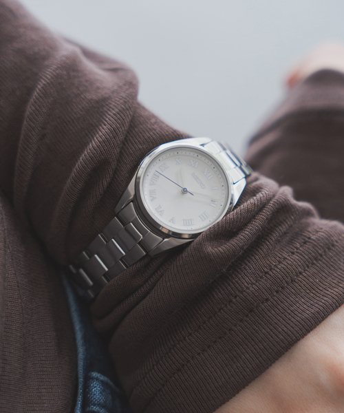ラ*ん様 イエナ　腕時計　SEIKO/セイコー Exclusive IENAxH IENA 腕時計 SEIKO/セイコー Exclusive IENAxHIROB 30mm White