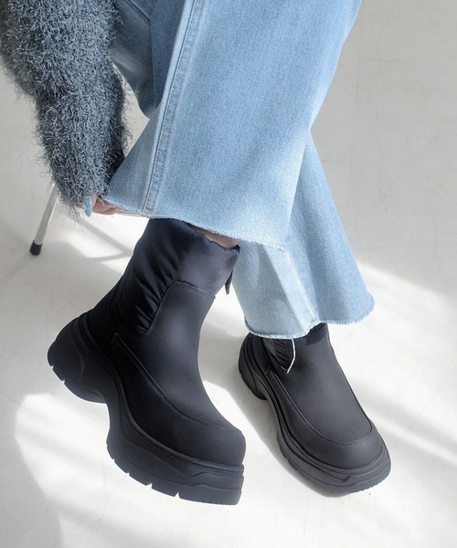 AmiAmi（アミアミ） ブーツ 撥水・防寒スノーブーツ/厚底スニーカー