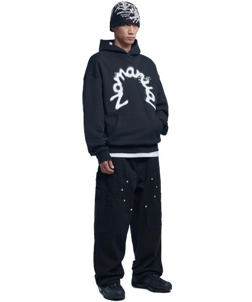 【NOMANUAL】 ★ A.L HOODIE ★ 大人気 NOMANUAL パーカー 「NOMANUAL」A.L HOODIE メンズ レディース