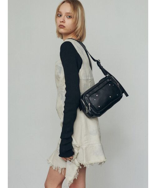 EMODA ビジュースクエアショルダーバッグ EMODA ショルダーバッグ バッグ ビジュースクエアショルダー