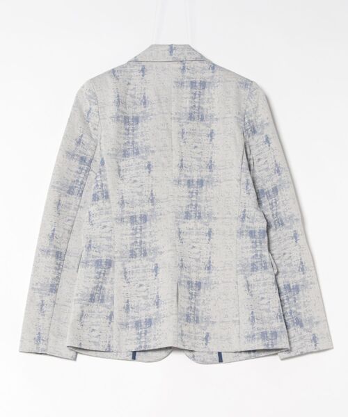 デシグアル] タイダイ柄 テーラードジャケット ブルー M Desigual