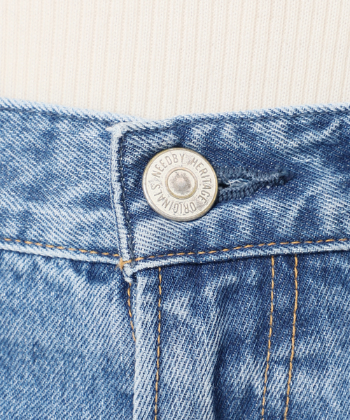 NEEDBY heritage（ニードバイヘリテージ） ワイドパンツ ジーンズ