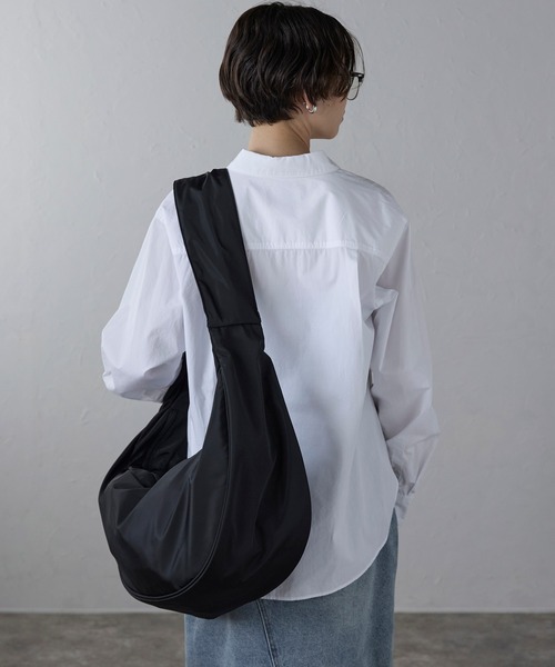 ONFLEEK ショルダーバッグ バッグ ビッグ ラウンド ワンショルダー
