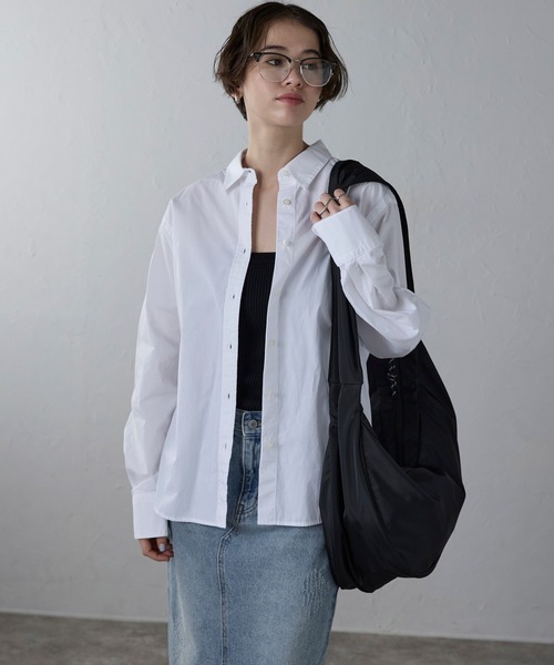 Bonjour Sagan ショルダーバッグ バッグ ビッグ ラウンド ワン