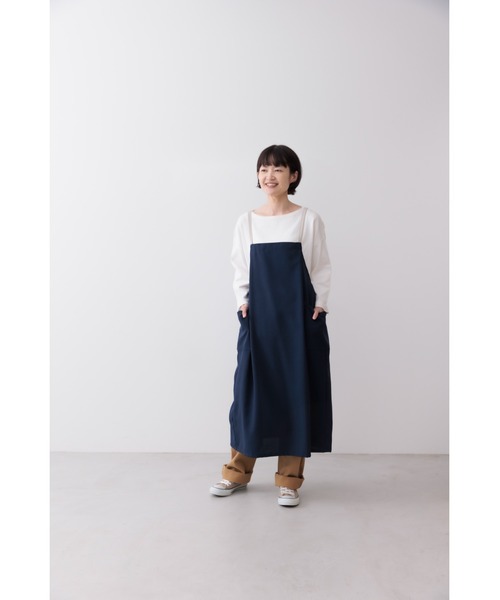 COCO WALK エプロン 配色細見えH型エプロン : ZOZOTOWN Yahoo!店