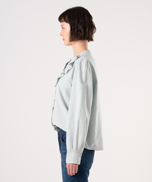 リーバイス Levis 【 Devin Blouse Women 】 ファッション レディースファッション トップス シャツ ブラウス レディー Devin Blouse - Green | Levi's® US