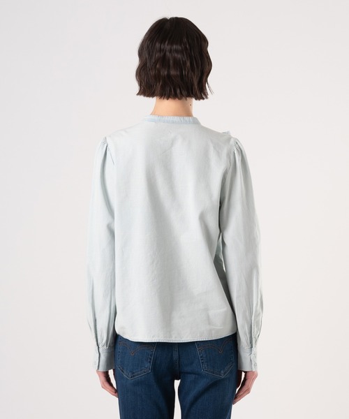 ブラウス シャツ je crois soi ストライプ＆無地　デニムシャツ レディース Levi's ブラウス シャツ Levi's/リーバイス ヨーク柄 ミディアム