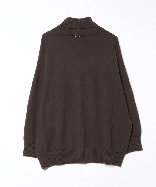 「MUSE de Deuxieme classe」 タートルネックニット - ブラウン レディース_画像2