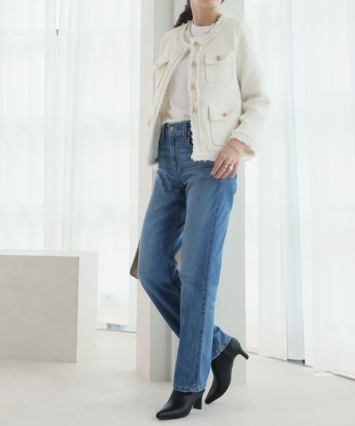 「VIVIAN」 ショートブーツ LL グレー系その他6 レディース_画像6