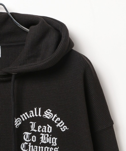 PBLIM パーカー 「UNISEX」ワッフルジップパーカー レディース メンズ