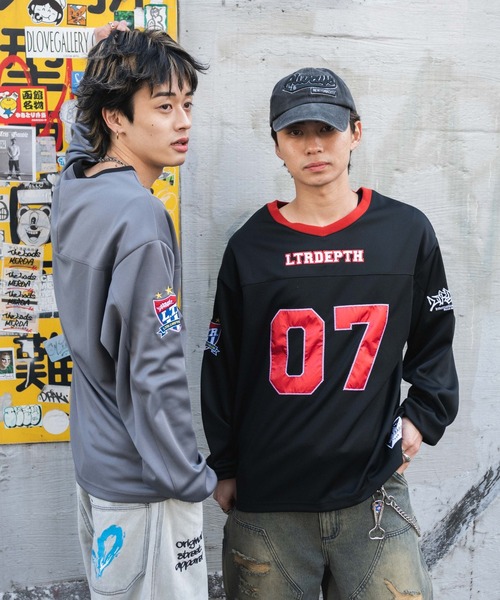LTR DEPTH tシャツ DEPTH/「25年春夏新作」ナンバリングホッケー