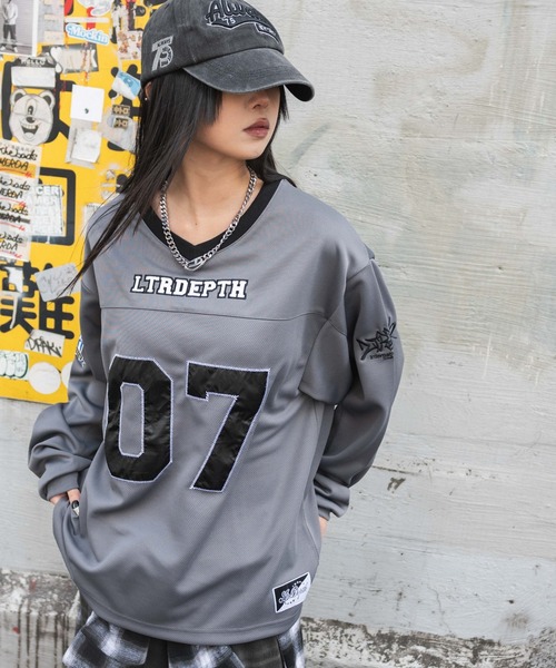 LTR DEPTH tシャツ DEPTH/「25年春夏新作」ナンバリングホッケー
