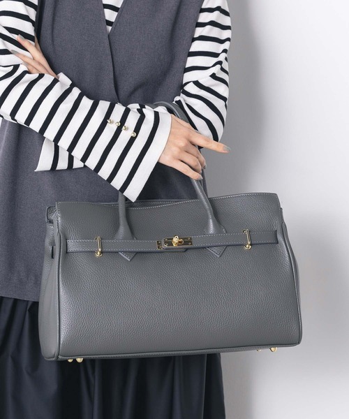 Gready Brilliant トートバッグ レザー金具トート レディース
