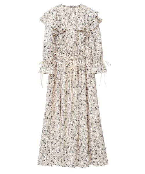 Maison de FLEUR（メゾンドフルール） ワンピース フラワープリント 