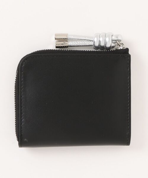 新品　atneK 財布　革製 Scrap Book 財布 「atneK」ハート刺繍L字短財布 レディース