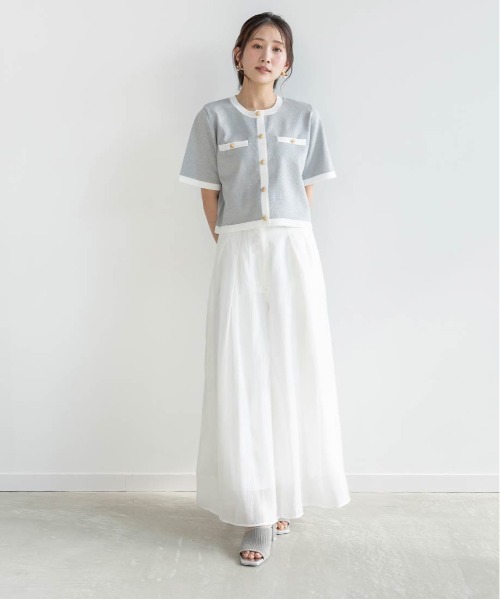 RANDA（ランダ） サンダル 「SUSTAINABLE」アシンメトリーニット