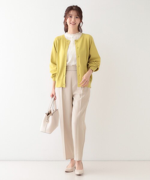 DRESKIP パンツ 「S-LL」オフィスシーンでも活躍 タック