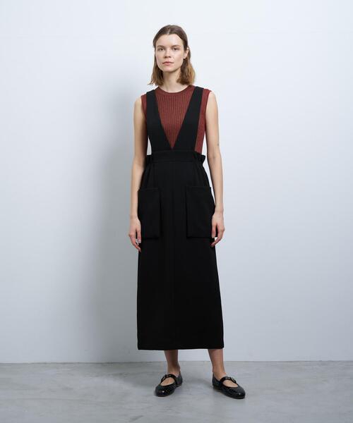 LANVIN en Bleu レーススカート ケミカルフラワーレースフレアスカート|LANVIN en Bleu | LANVIN