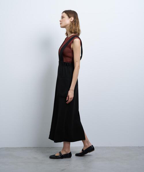 LＡＮV I Nのジャンパースカート LANVIN en Bleu ジャンパースカート サロペットスカート