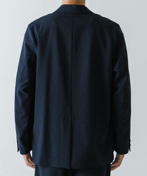 コート ジャケット ATON　HIGH TWIST WOOL JACKET メンズの画像