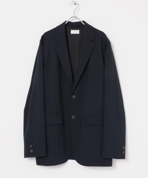 コート ジャケット ATON　HIGH TWIST WOOL JACKET メンズの画像