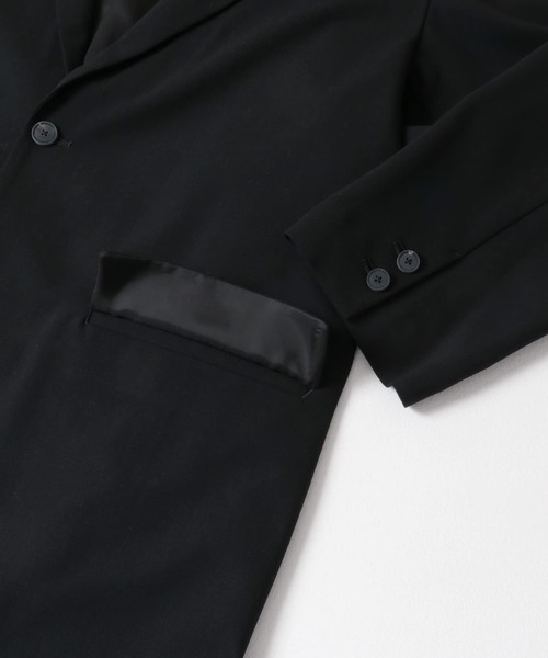 コート ジャケット ATON　HIGH TWIST WOOL JACKET メンズの画像