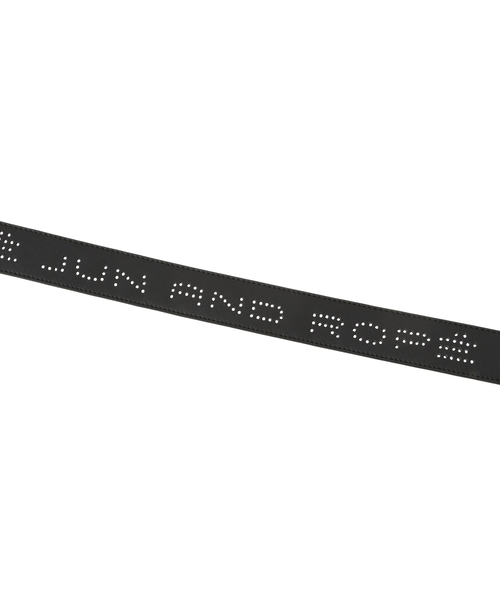 JUN&ROPE'（ジュンアンドロペ） ベルト パンチングロゴ ガチャベルト