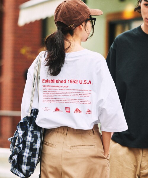 ⭐︎新品 ☆ケルティKelty × Freak's store 限定Tシャツ FREAK'S STORE tシャツ 限定展開 KELTY×FREAK'S STORE/ケルティ