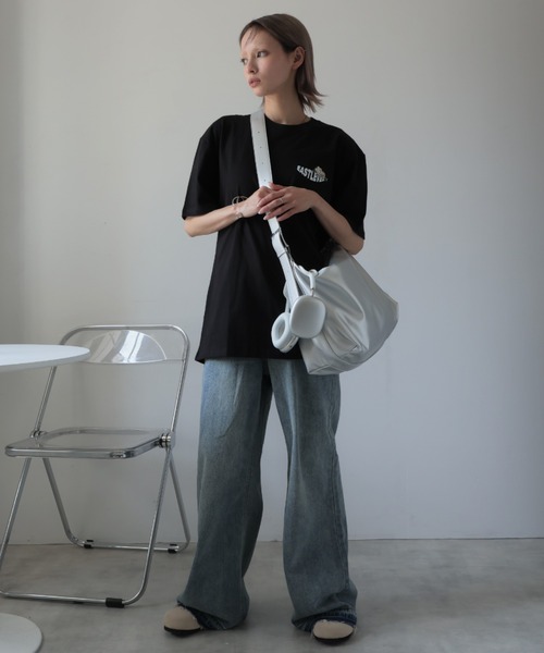 カラバリ Brynn Shoulder Bag フェイクレザー ショルダーバッグ ULYSSES ショルダーバッグ バッグ フェイクレザーショルダー