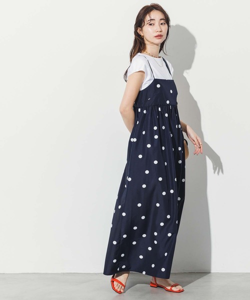 Lois crayon ドットキャミワンピース Lois crayon ドットキャミワンピース ワンピース